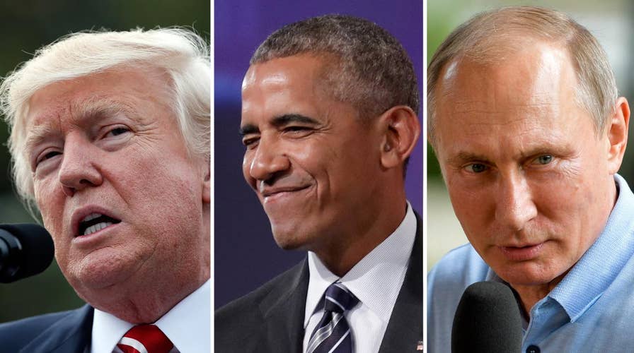 Trump blasts Obama over Russian cyberattacks on election