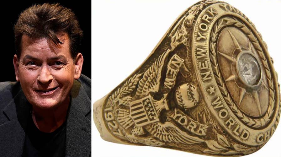 Charlie Sheen puts Babe Ruth memorabilia up for auction
