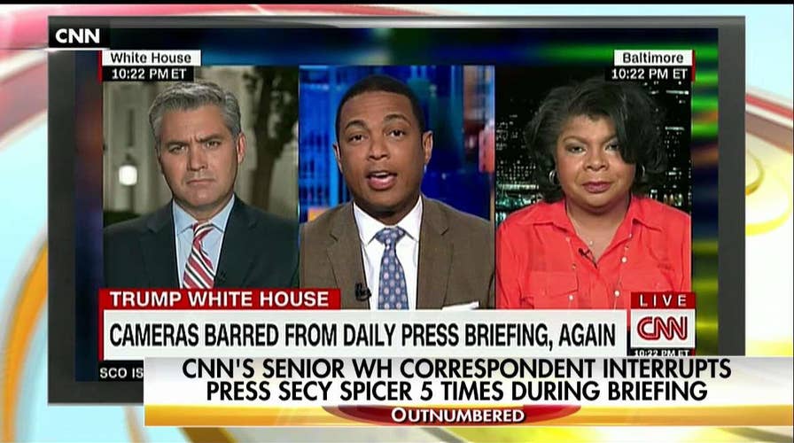 Lemon: media should disobey White House, turn on cameras.
