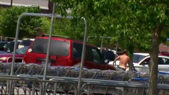 Pregnant woman runs over purse-snatching suspect in Walmart parking lot: See the video