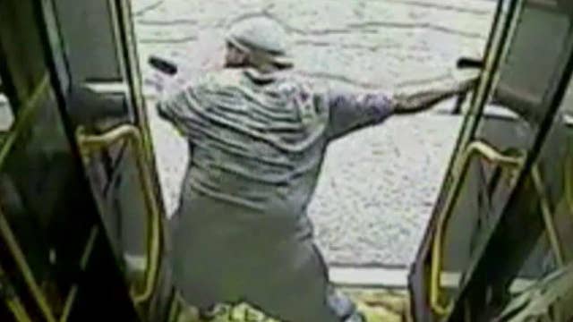 Dramatic video of deadly shootout on public bus