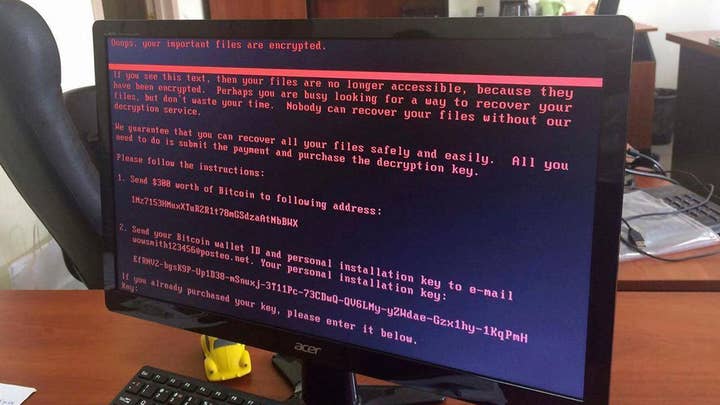 Unclear whether money was motive behind Petya malware