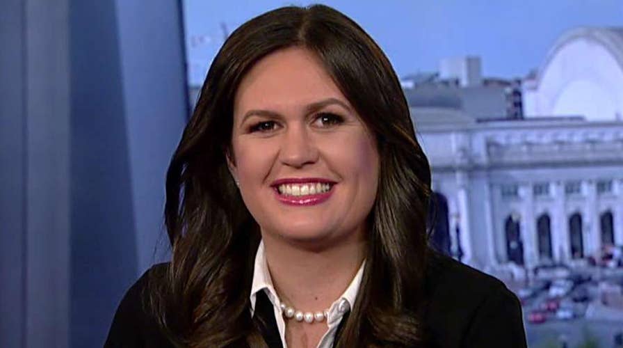 Huckabee Sanders on health care, Russia, attacks by media
