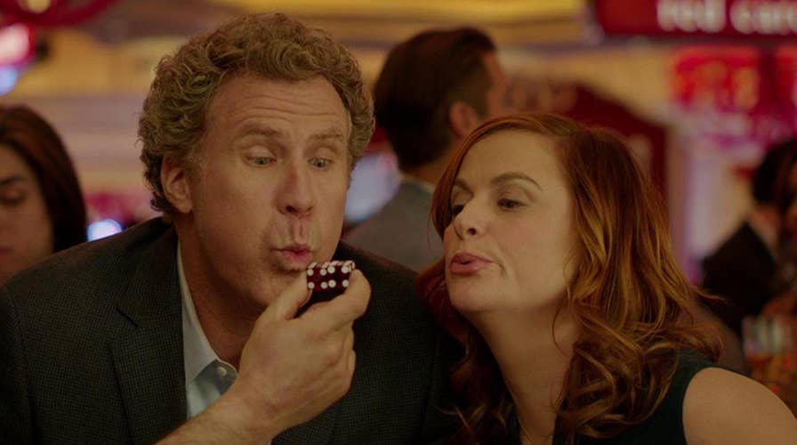 Amy Poehler, Will Ferrell talk gambling, new movie