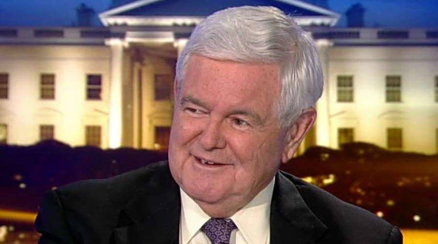 Gingrich: Trump is a gut-fighter, it's instinctual
