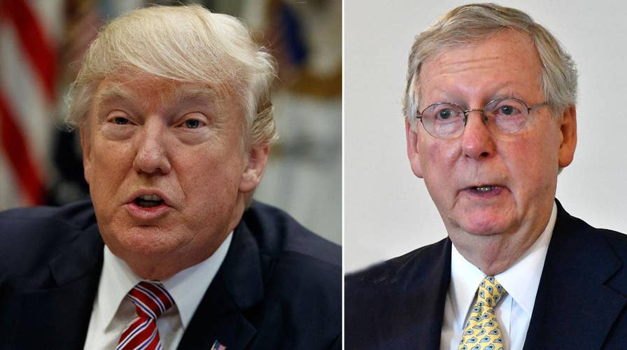 Trump issues challenge to Senate on health care