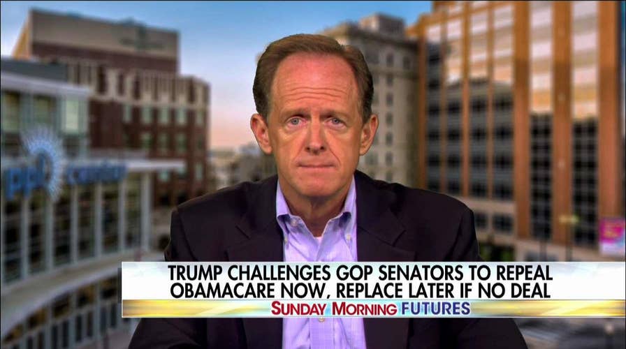 Pat Toomey talks Medicaid