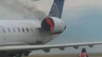 United Express engine fire in Denver caused by tire fire, says FAA report