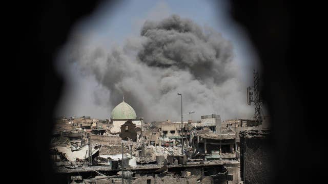 ISIS suicide bombings target Iraqi soldiers in Mosul