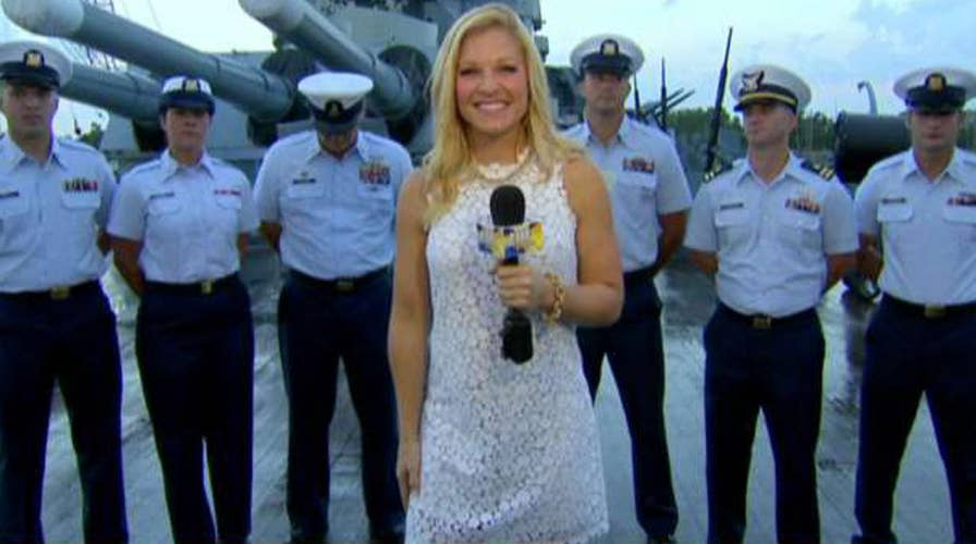 Touring the USS North Carolina