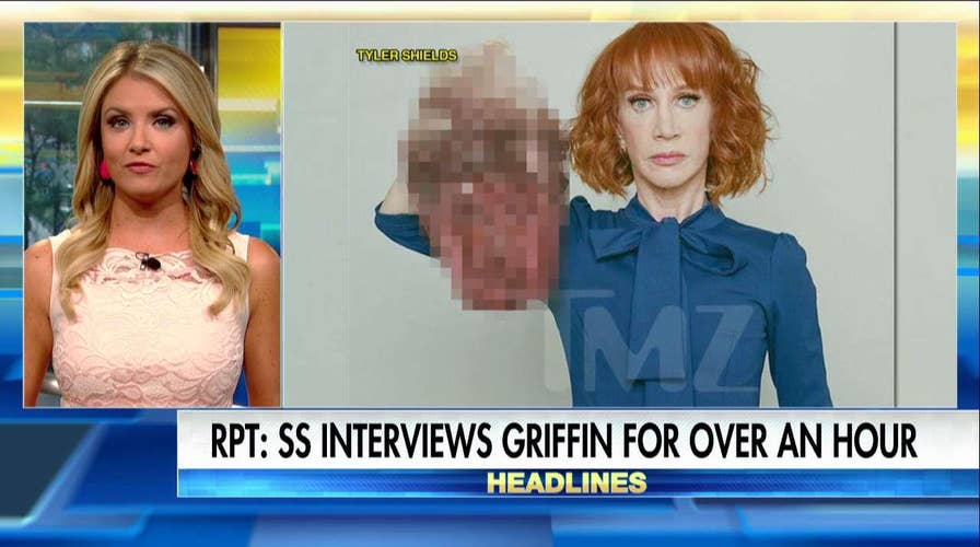 Kathy Griffin questioned by Secret Service