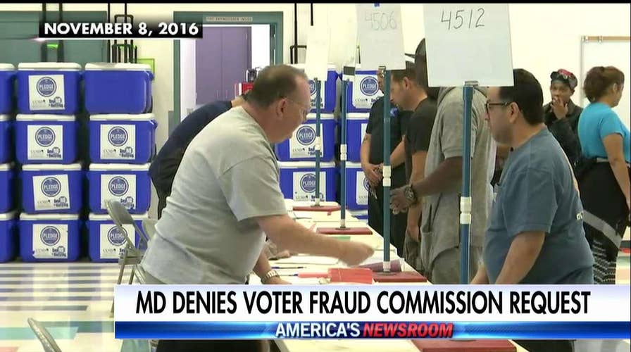 Maryland AG rejects voter fraud request