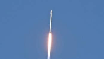 SpaceX launches communication satellite on third try