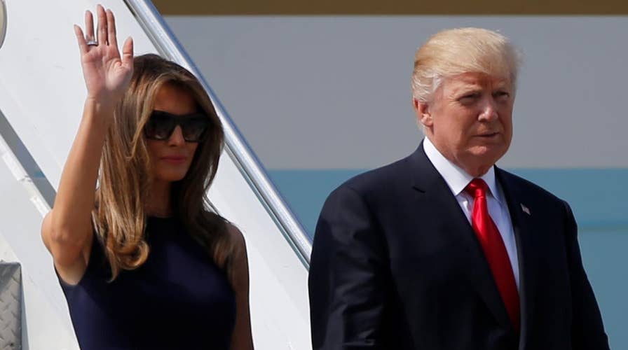 Trump arrives in Germany for meetings with Merkel, Putin