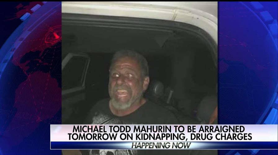 Kidnapping prevented by stalled truck engine.