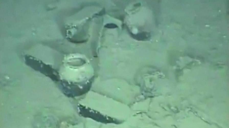 Colombia works to salvage treasure from sunken ship