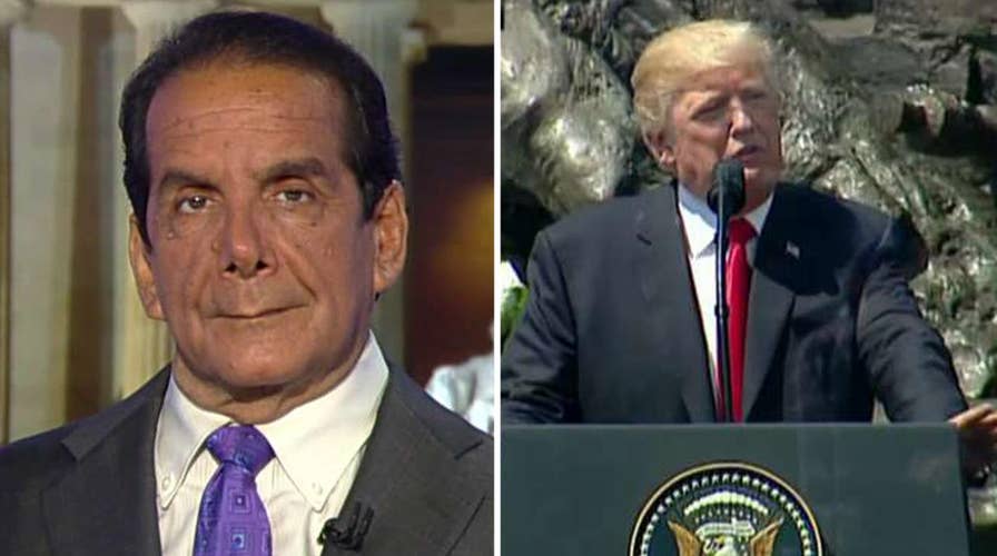 Krauthammer: Trump's Warsaw speech was his best, Reaganesque