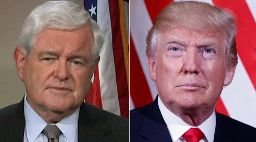 Newt Gingrich on messages of faith in Trump's Poland speech 