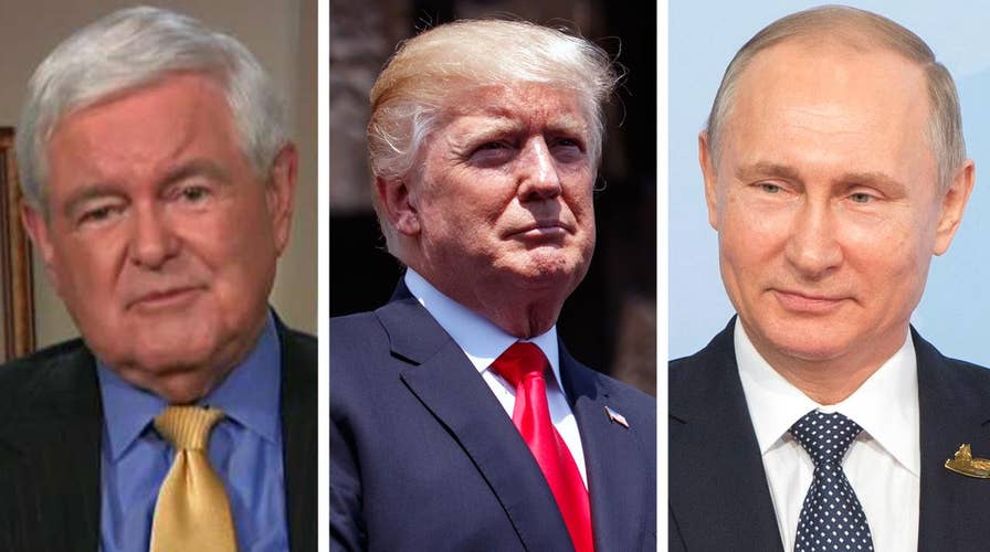 Gingrich on Putin meeting: Trump has to communicate power