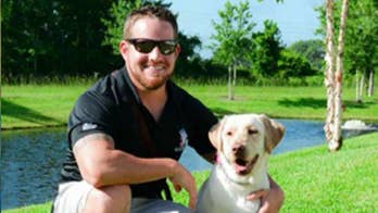Wounded Marine vet says boss won't let him come to work with PTSD service dog
