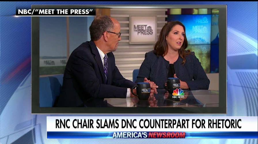RNC chair slams DNC counterpart for rhetoric
