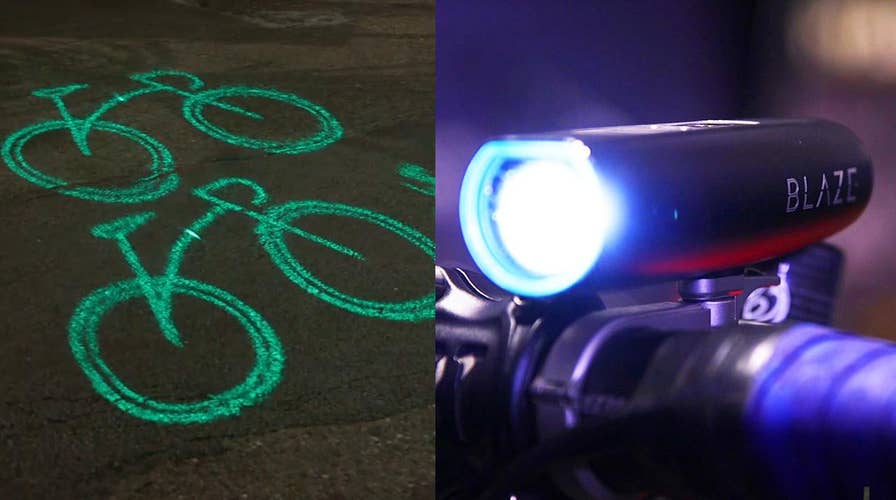 Laserlight give cyclists presence on the road