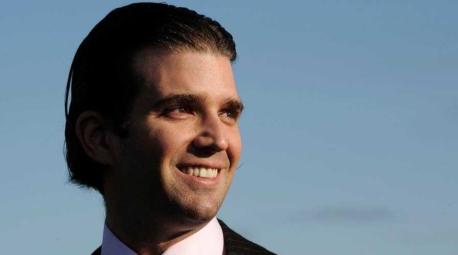 Trump Jr. defends Russia lawyer meeting in sarcastic tweet