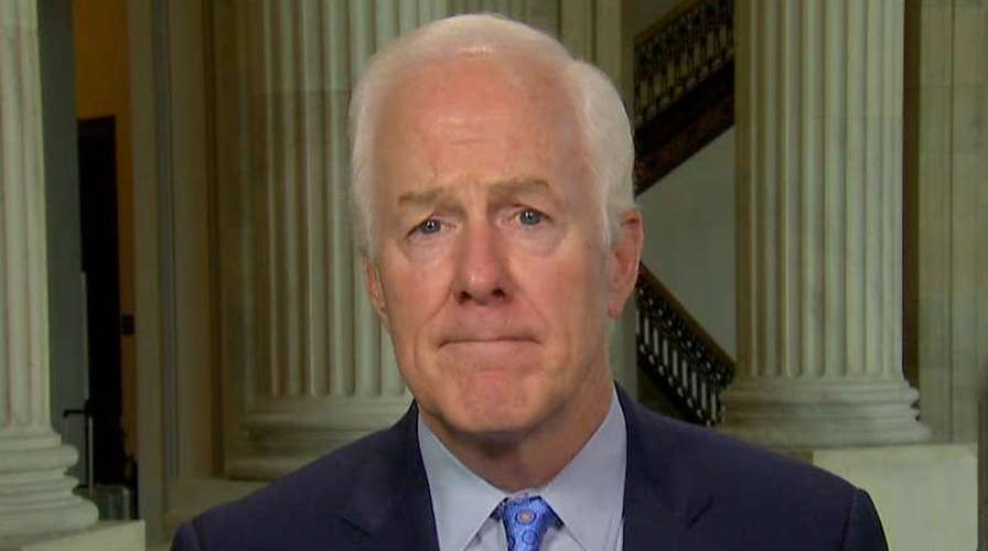 Cornyn on chances of passing health care bill before recess