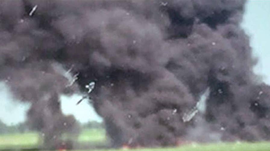 Witness: Force of crash nearly flattened military plane