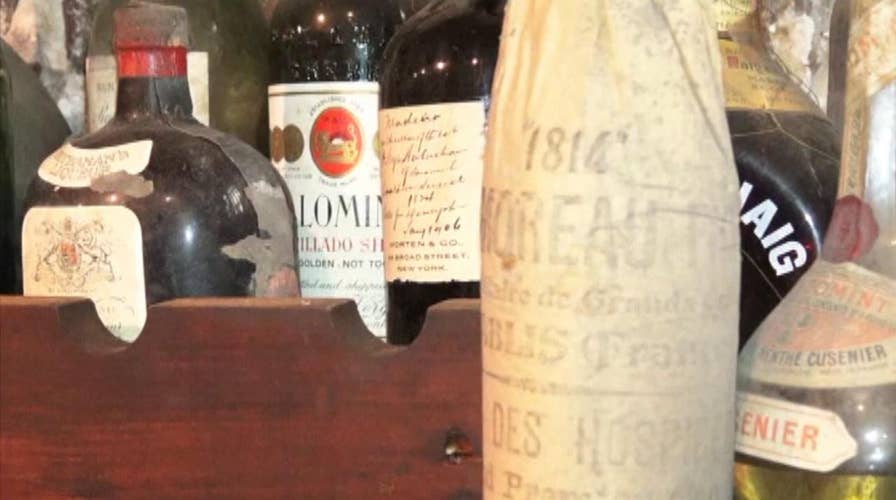 Prohibition-era wall demo reveals Colonial-era wine cellar