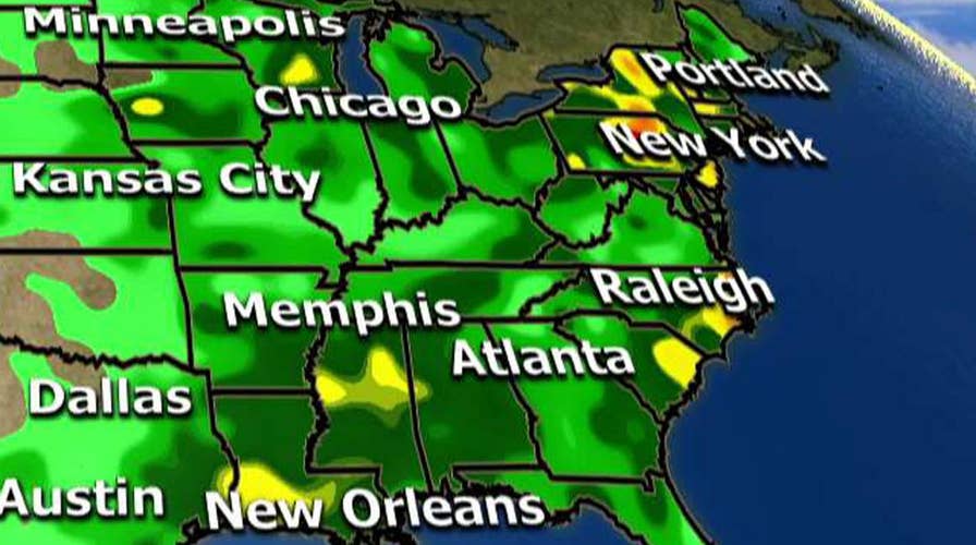National forecast for Wednesday, July 12