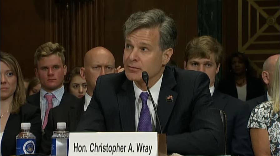 Wray on Fmr FBI Directors Comey, Mueller