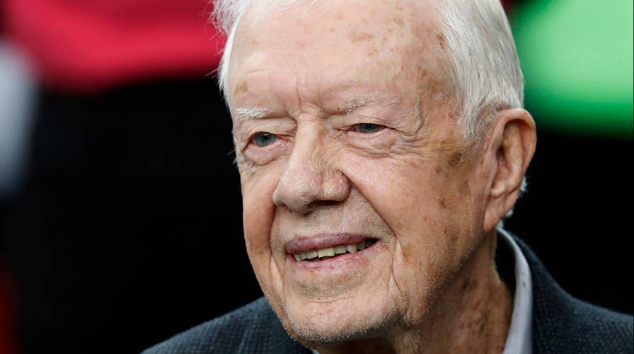 Jimmy Carter hospitalized for dehydration