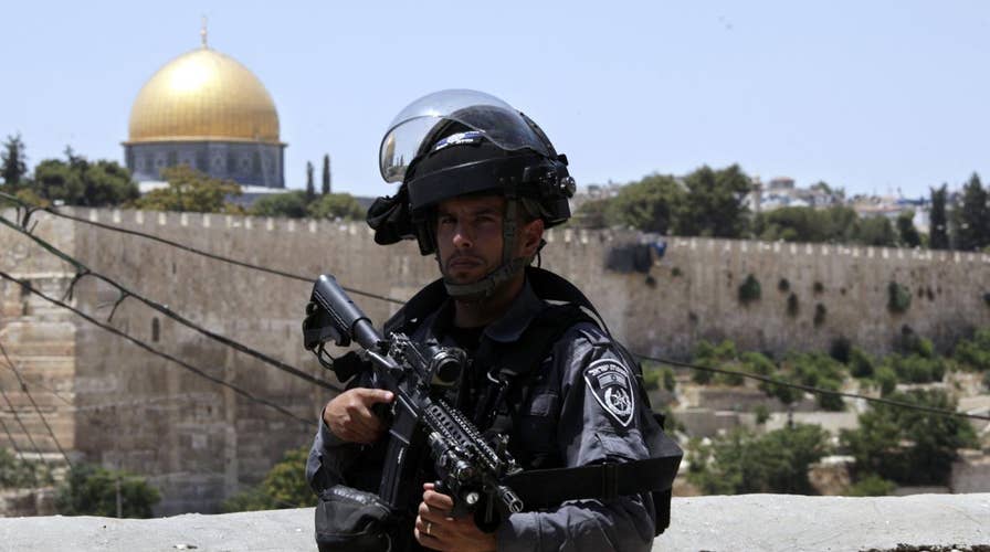 Two Israeli police officers killed in Jerusalem