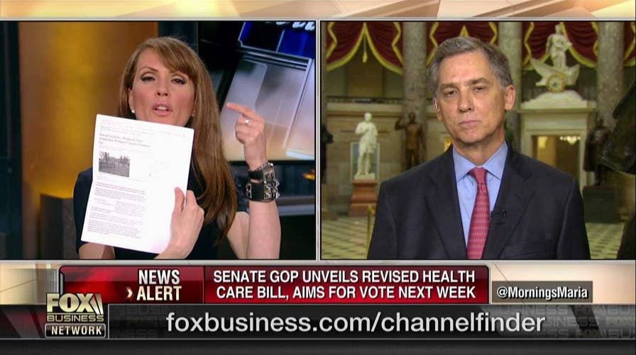 Dagen McDowell presses GOP lawmaker on Social Security funds.