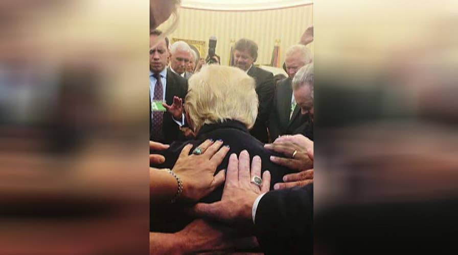 The truth behind the Oval Office prayer circle 