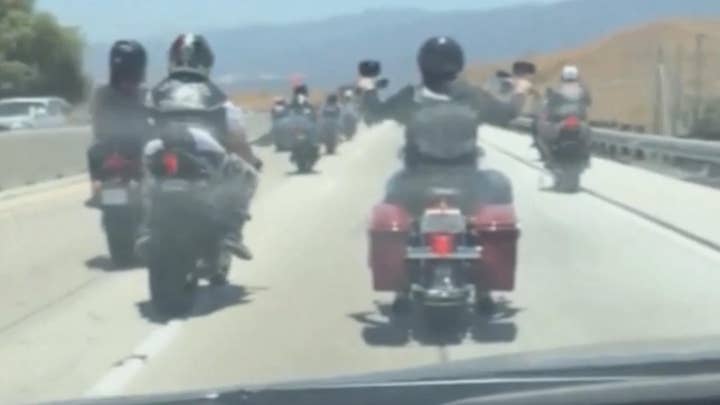 California bikers' highway stunts frustrate drivers, CHP