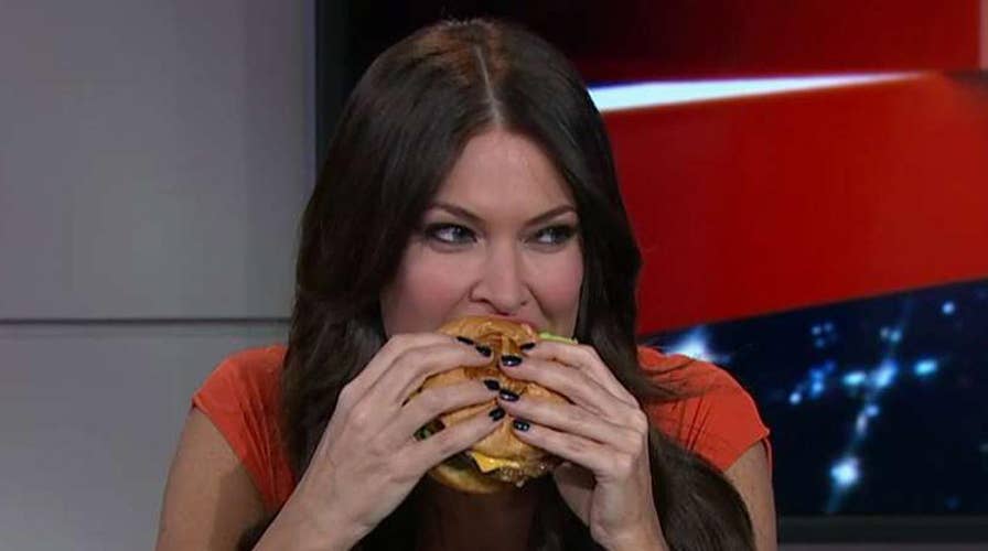Kimberly Guilfoyle tests the Impossible Burger