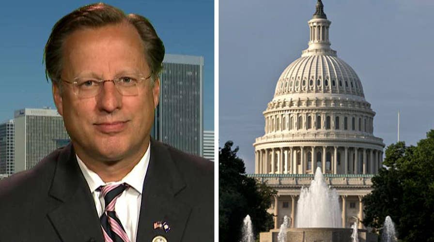 Rep. Brat slams impeachment hysteria, talks health care plan