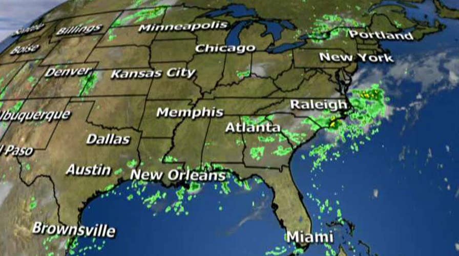 National forecast for Monday, July 17