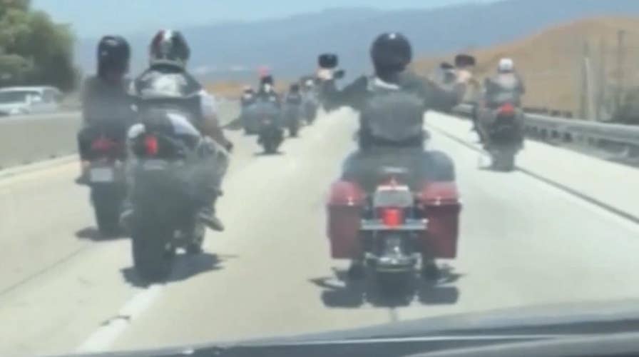 California bikers' highway stunts frustrate drivers, CHP