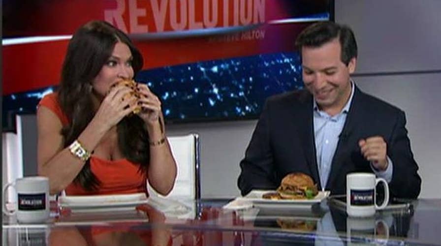 Kimberly tests 'impossible burger'