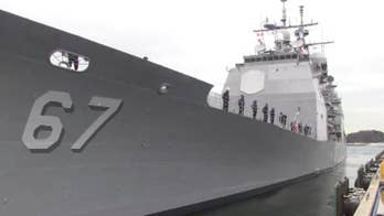 'Missing' US Navy sailor found hiding in ship's engine room charged with dereliction of duty