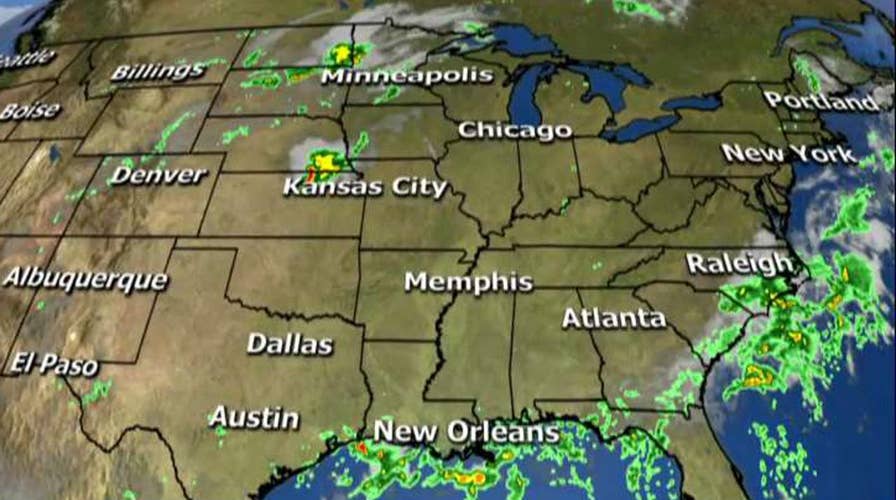 National forecast for Tuesday, July 18