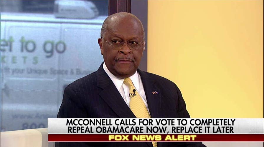 Cain: ObamaCare cannot be fixed.