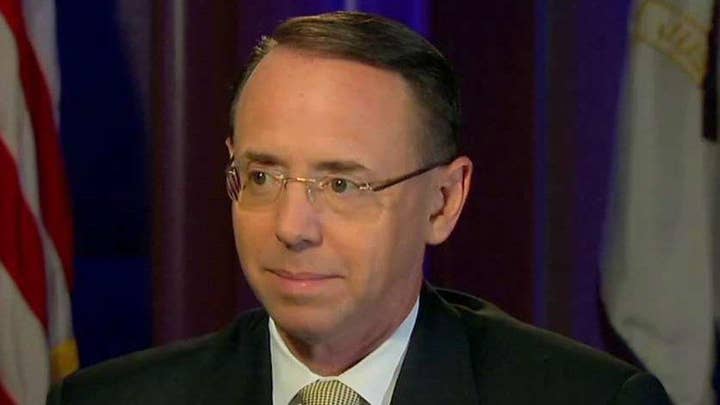 Deputy AG Rosenstein on civil forfeiture, mandatory minimums