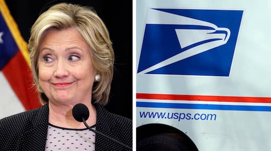 Report: USPS broke law, allowed employees to work for HRC