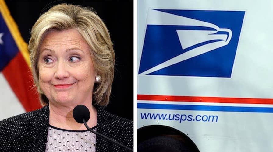 Report: USPS broke law, allowed employees to work for HRC