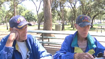 Homeless, 84-year-old war veteran twins helped by Veterans Affairs, donations from community