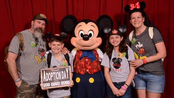 Disney World and Mickey Mouse help foster family plan adoption-day surprise